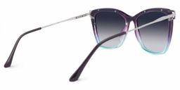 Krystle Purple-Blue Square Sunglasses3