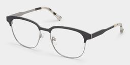 Wren Dark-Gray Browline Glasses2