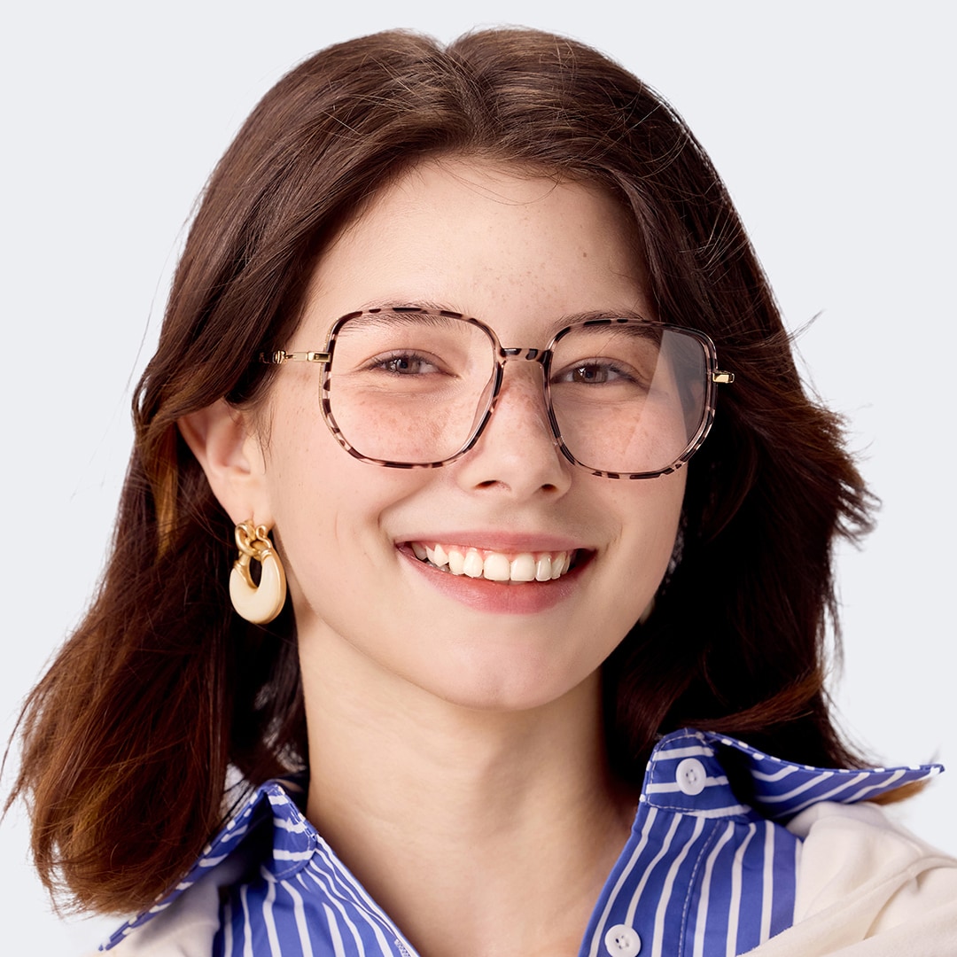 Joana Geometric Tortoise Glasses6