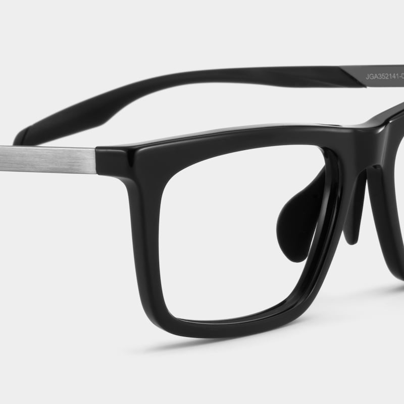 Ease Black Frame Glasses with Rectangle Frame Online | ZEELOOL4