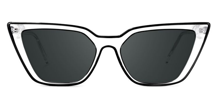 Yosef Black Cat eye Sunglasses