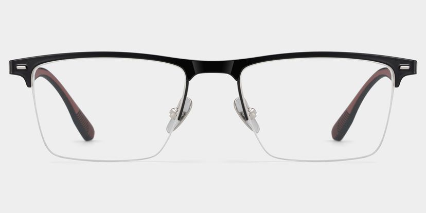 Brock Browline Black Glasses