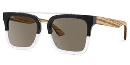 Pascal Aviator Two-Tone Sunglasses2