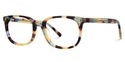 Angell Rectangle Tortoise Glasses1