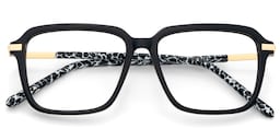 Numn Rectangle Black Glasses2