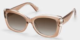 Rosie Clear Brown Butterfly Sunglasses2