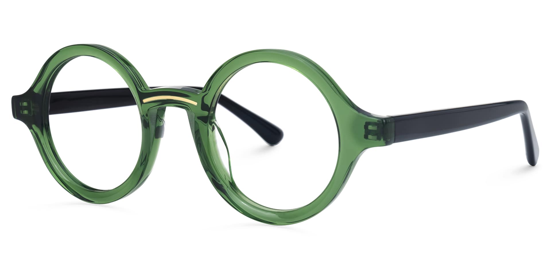 Round Netini Green Glasses deals -Zeelool Glasses1