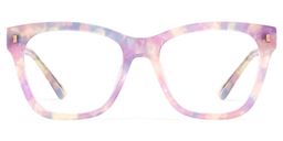 Mae Purple Square Glasses1