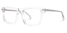 Finklea Clear Rectangle Glasses1