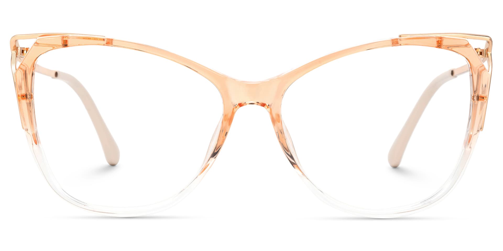 Alana TR90 Butterfly Orange Frame Glasses | Zeelool0