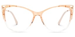 Alana Butterfly Orange Glasses0