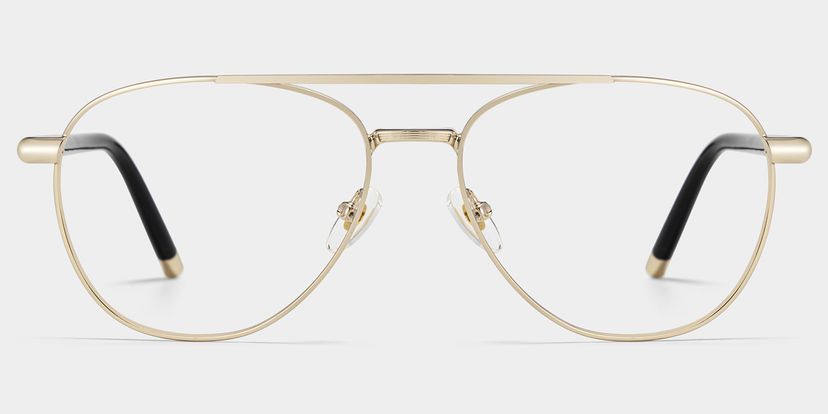 Calvin Aviator Gold Glasses