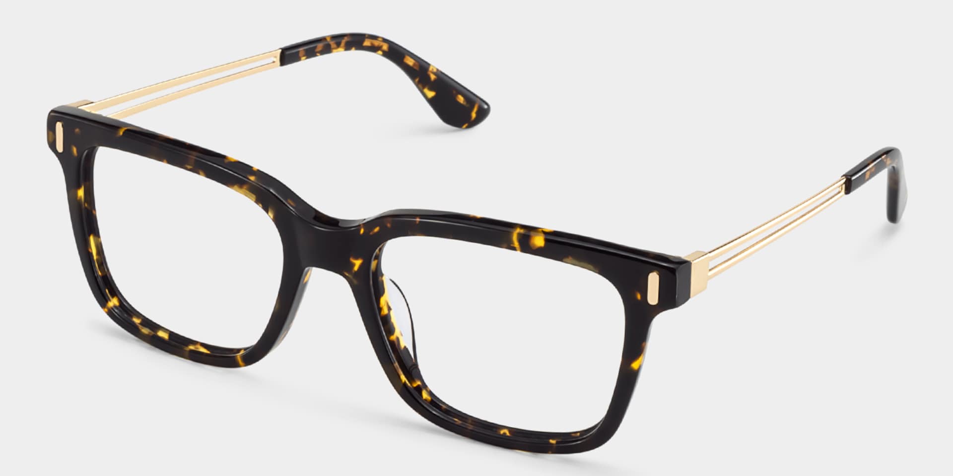 Axel Tortoise Frame Glasses with Rectangle Frame Online | ZEELOOL4