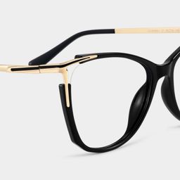 Yomary Black Cat eye Glasses4