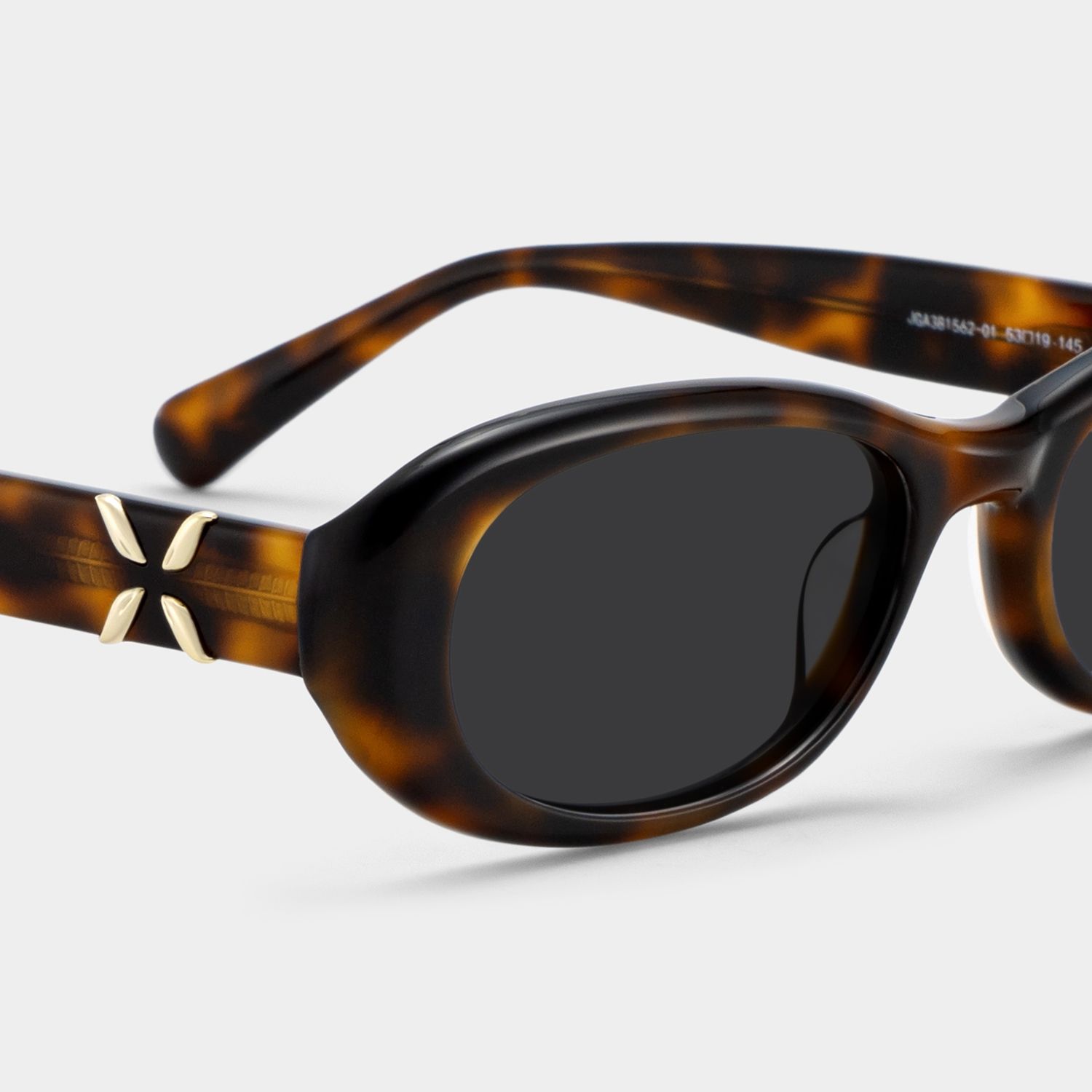 Catherine Tortoise Oval Frame Glasses Online | ZEELOOL4