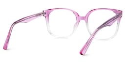 Siner Square Pink Glasses4
