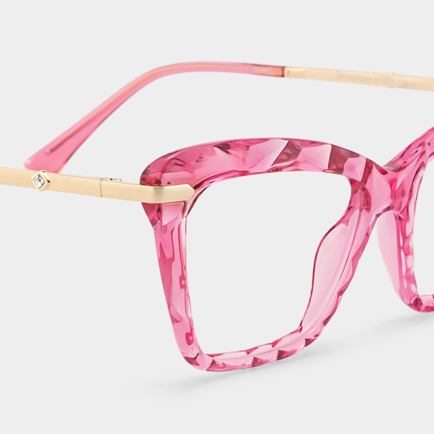 Juliet Pink Cat-eye Frame Glasses for Women | Zeelool4