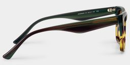 Brookins Multicolor Rectangle Sunglasses3
