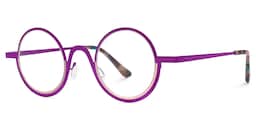 Banfield Round Purple Glasses1