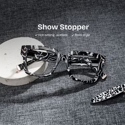 Caius Square Two tone Glasses2