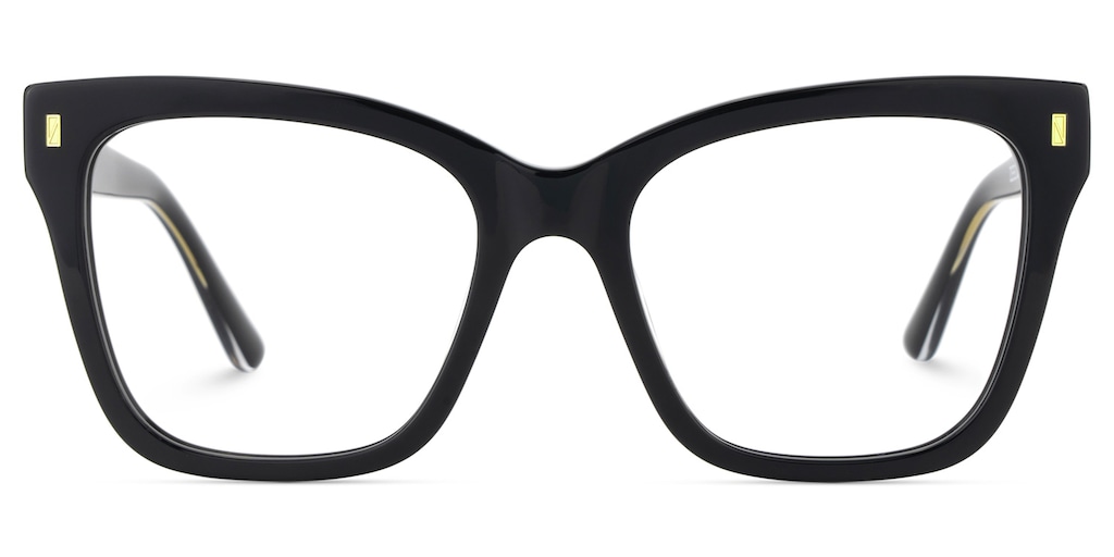 Rory Square Black Glasses