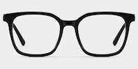 Freya Square Black Glasses0