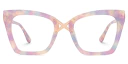 Darlyn Cateye Pink Glasses1