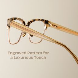 Ellis Tortoise Browline Glasses3