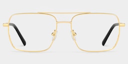 Iris Aviator Gold Glasses2