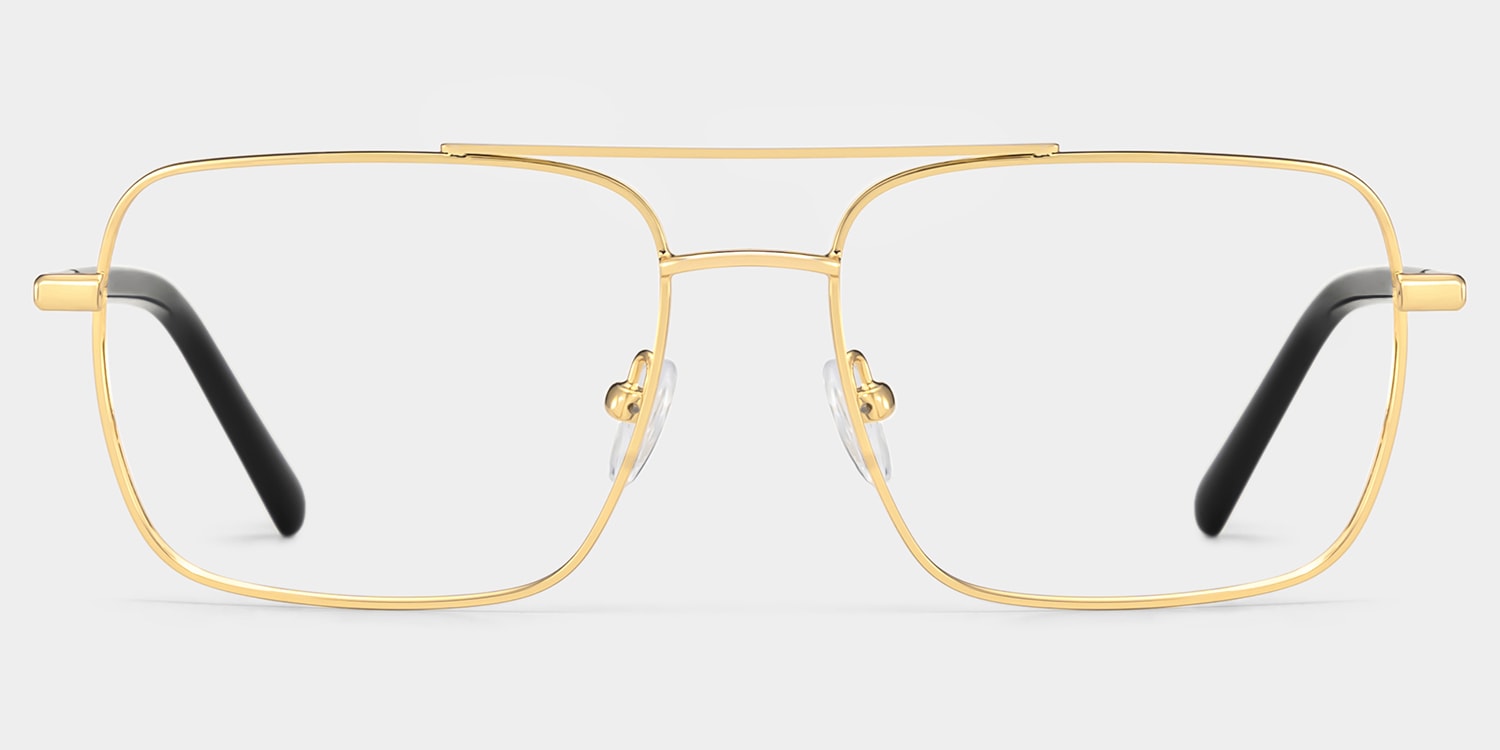 Iris Aviator Gold Glasses