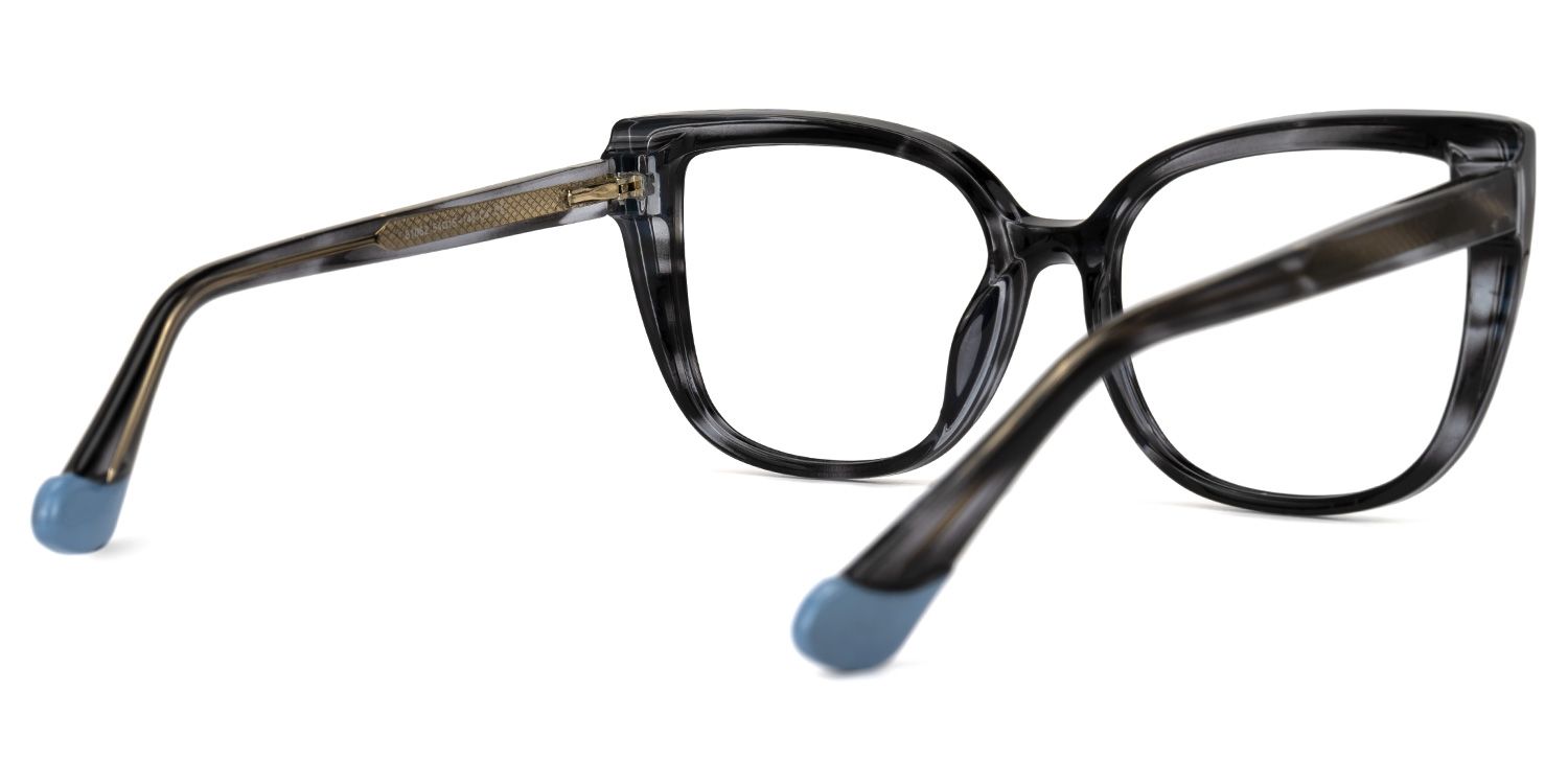 Fenn Cateye Blue Glasses2