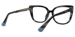 Fenn Cateye Blue Glasses2