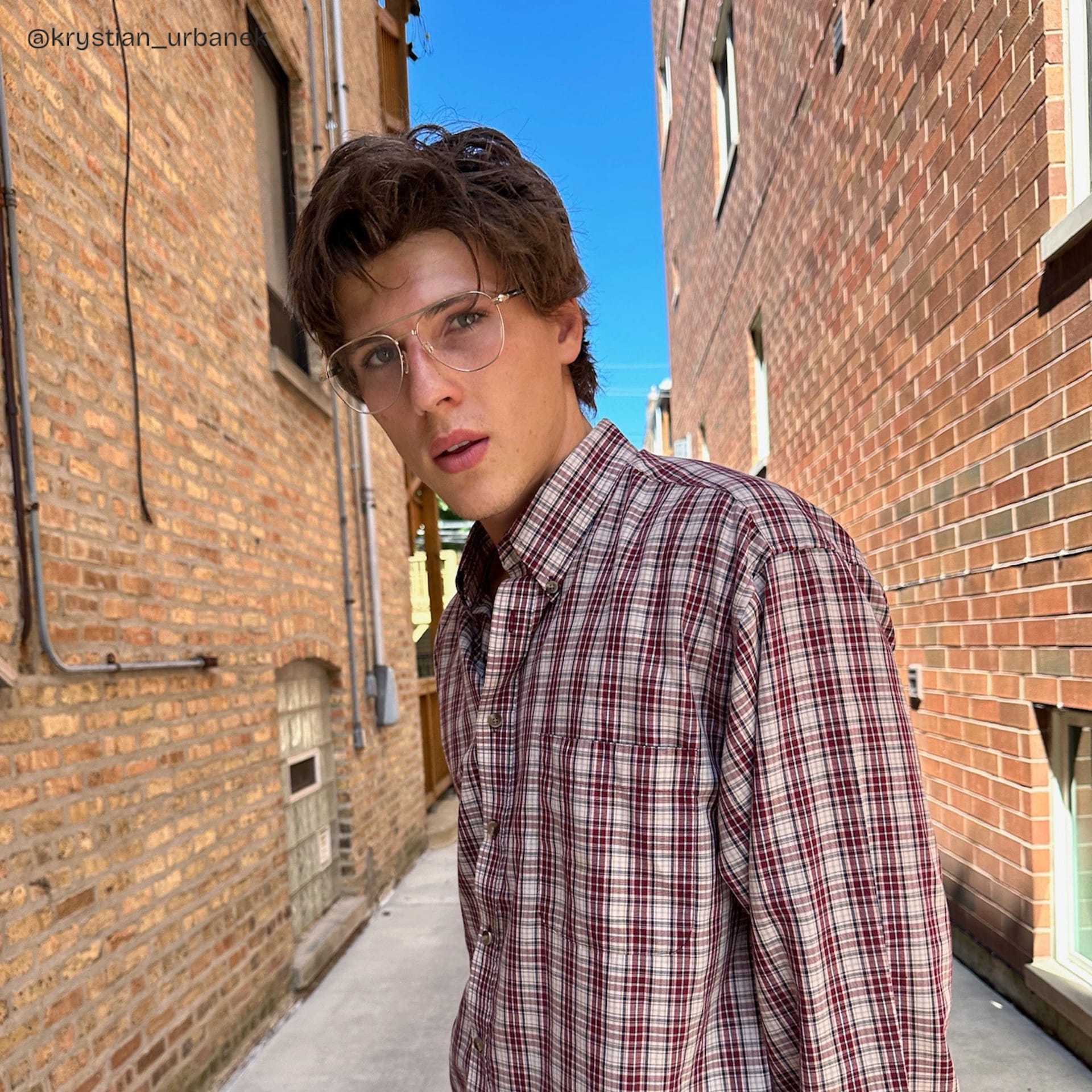 Calvin retro aviator Frame glasses Online | ZEELOOL8