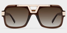 Croswell Aviator Brown Glasses0