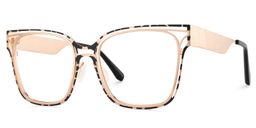 Dacarine Square Tortoise Glasses3