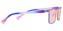 Violet Browline Iridescent Glasses3