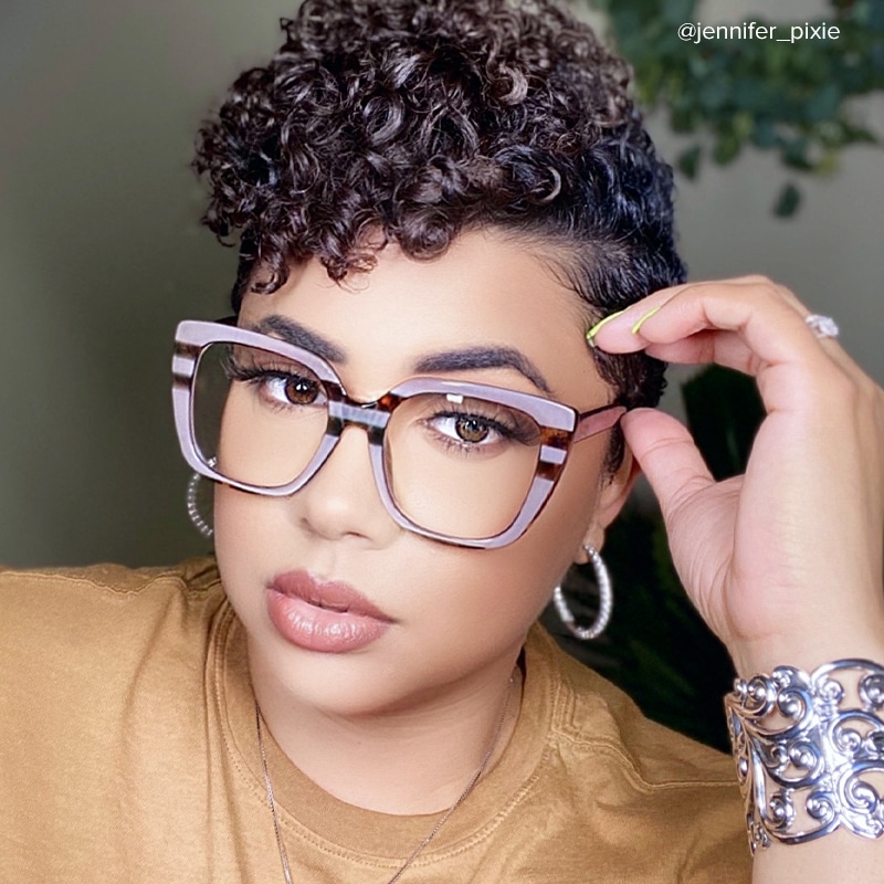 Brenda Square Mauve Glasses9