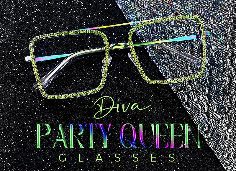 Diva Starlight Celebration Frame Glasses for Sale6