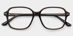 Clementine Brown Square Glasses3