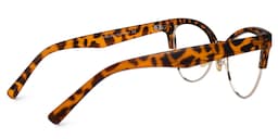 Charlene Browline Tortoise Glasses4