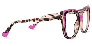 Fenn Cateye Pink Tortoise Glasses3