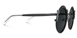 Nelida Round Black Glasses2