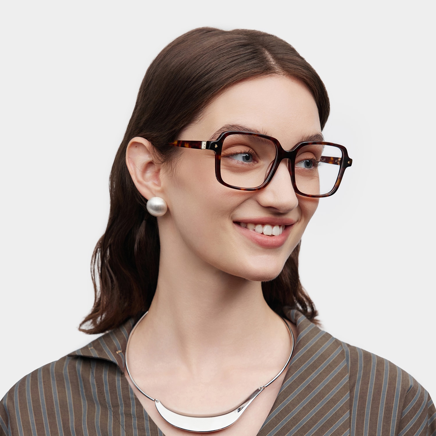 Talia Square Tortoise Glasses1