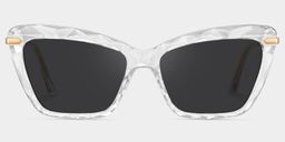 Juliet Cateye Clear Sunglasses0