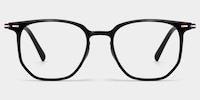 Isla Geometric Black Glasses1