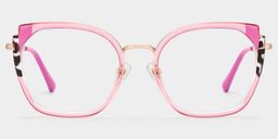 Murcia Square Pink Glasses1
