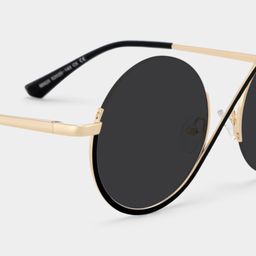 Flozif Round Black Glasses4