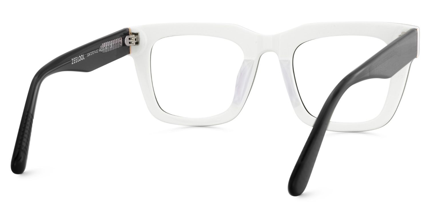 Square Black Acetate Eyewear Frames5