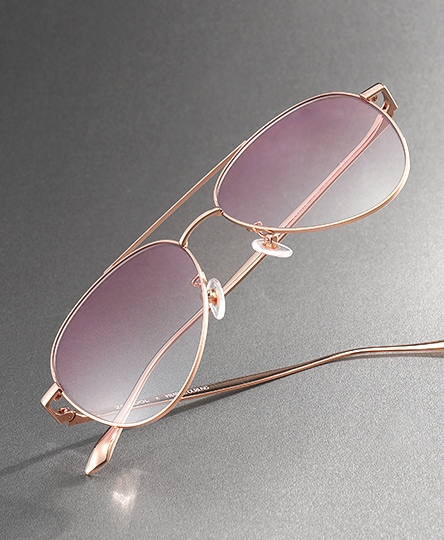 Cher Metal Rose Gold Aviator Sunglasses | ZEELOOL x Prabal Gurung