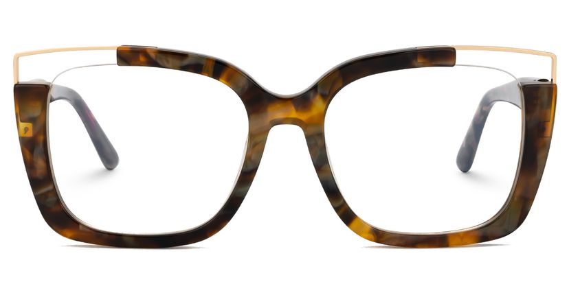 Dortch Square Brown Glasses